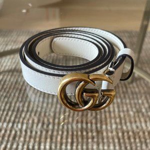 GUCCI GG Marmont Thin Belt